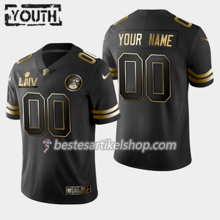 Kinder Kansas City Chiefs Trikot Nike Schwarz Golden Edition - Personalisiert